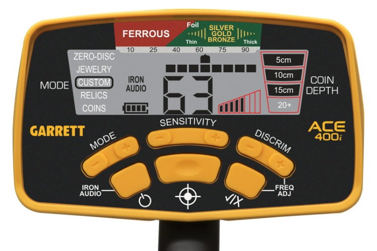 Garrett ACE 400i Metallsuchgerät ProfiSet