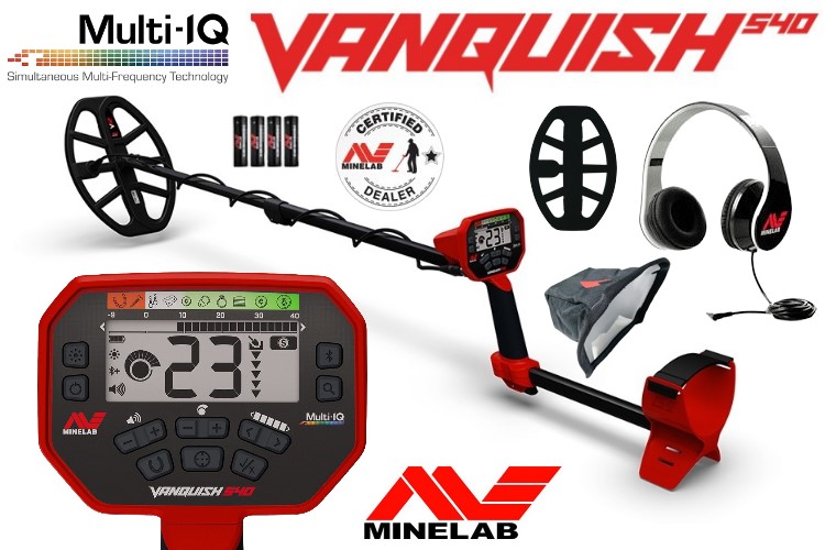 Minelab Vanquish 540 Metallsuchgerät