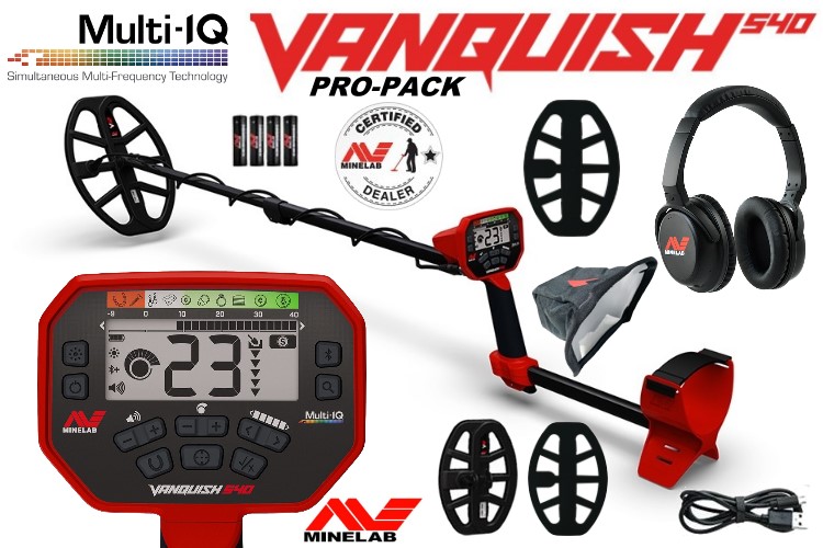 Minelab Vanquish 540 PRO-PACK Metallsuchgerät
